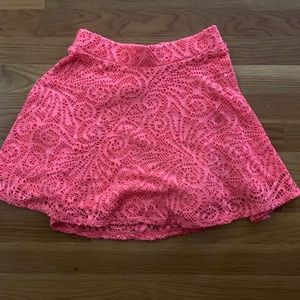 Aeropostal coral skirt
